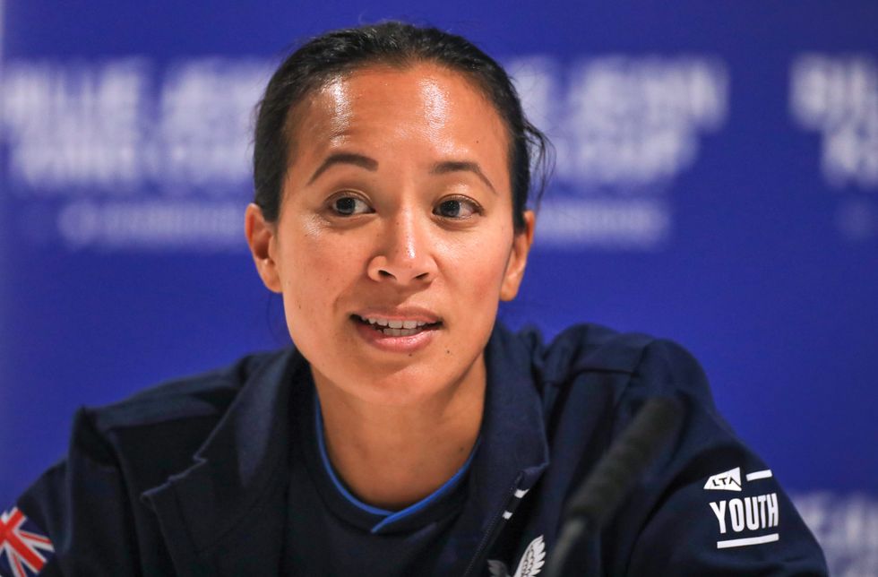 Britain's Billie Jean King Cup captain Anne Keothavong is not happy to be without Emma Raducanu