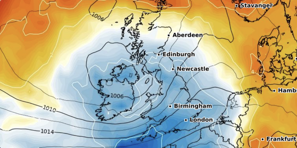 Cold front and violent thunderstorm set to obliterate Britain’s heatwave Cold front and violent thunderstorm set to obliterate Britain’s heatwave