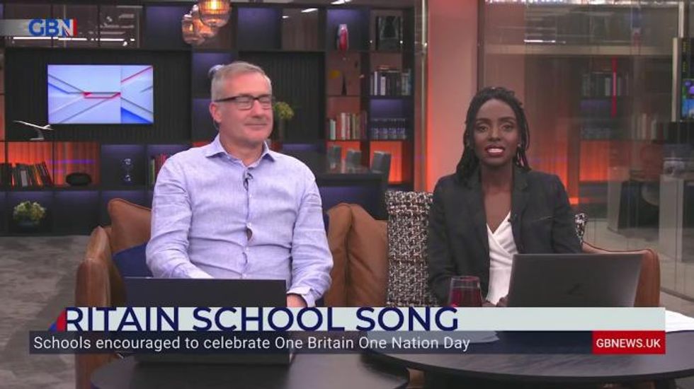 One Britain One Nation founder defends singing of patriotic song in schools