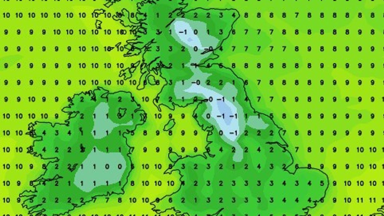 Britain set to be hit with -4C freeze as 'summer becomes winter in one week'