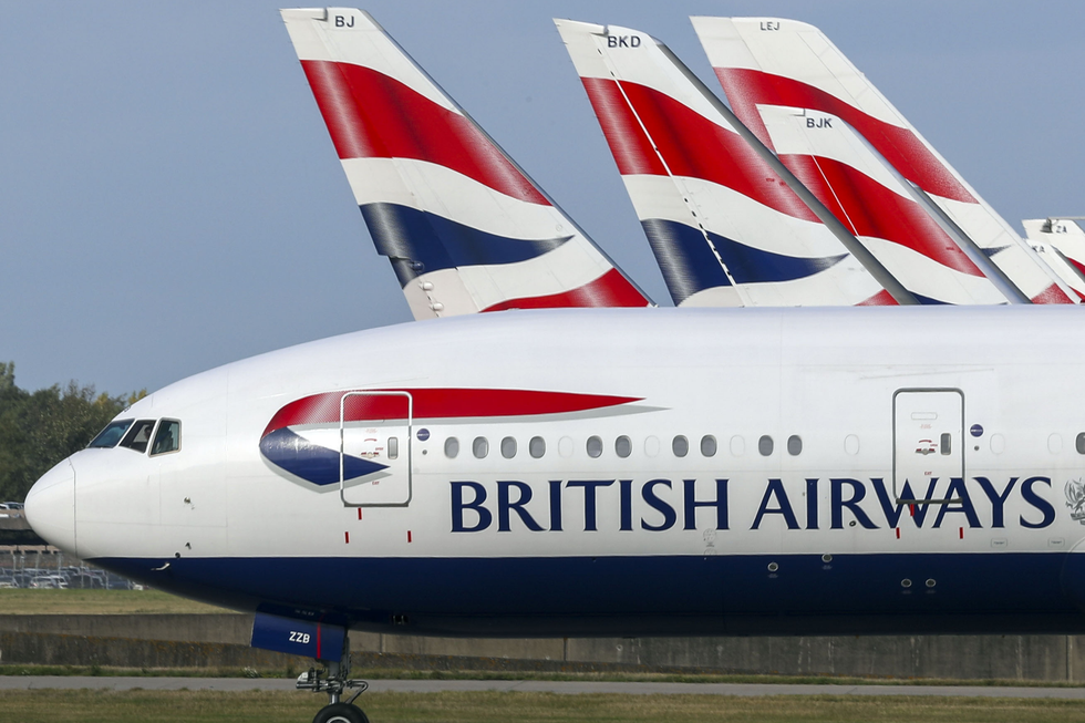 British Airway plane