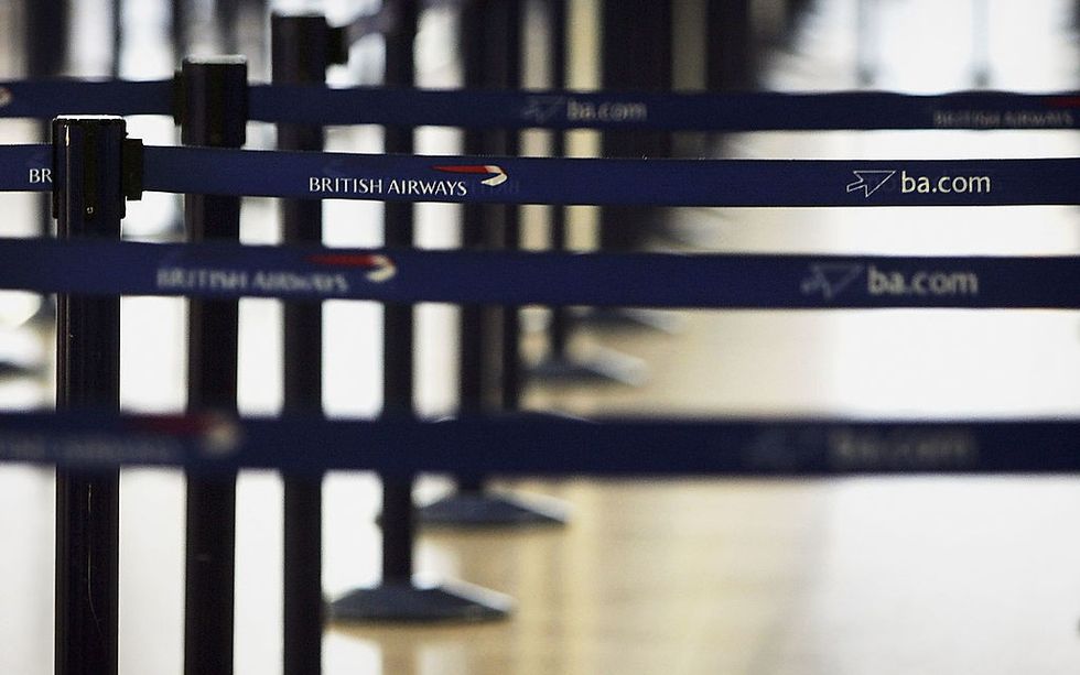 British Airways banners