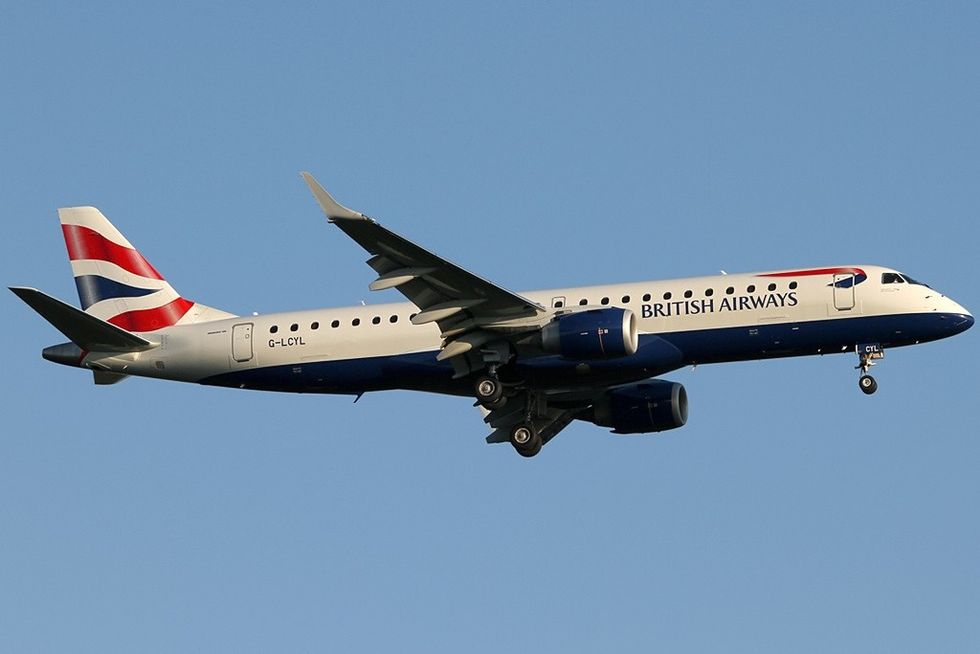 British Airways Embraer ERJ-190