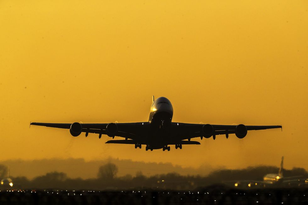 British Airways flight