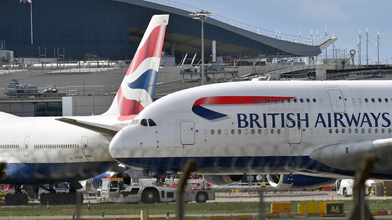 British Airways flight
