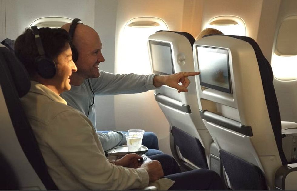 British Airways in-flight entertainment