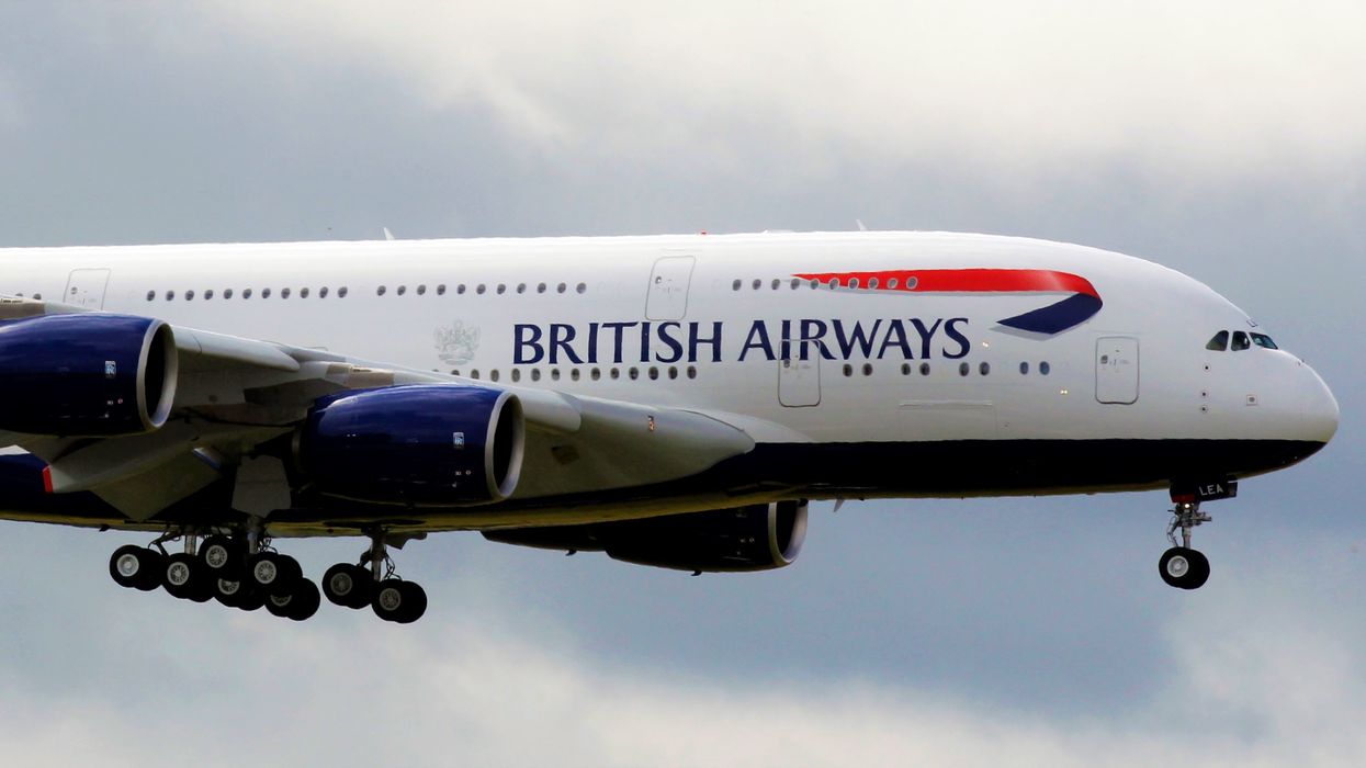 British Airways plane