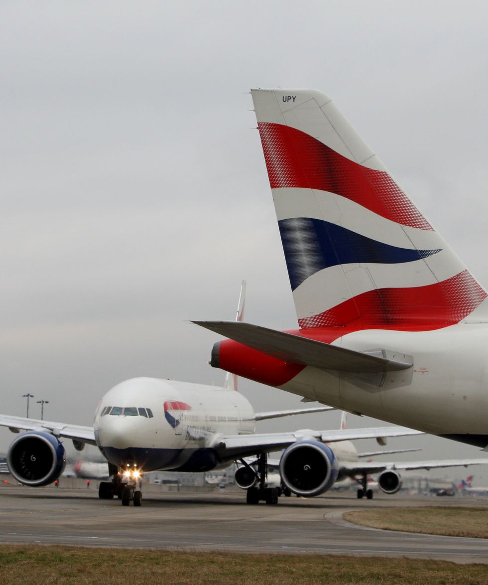 British Airways plane