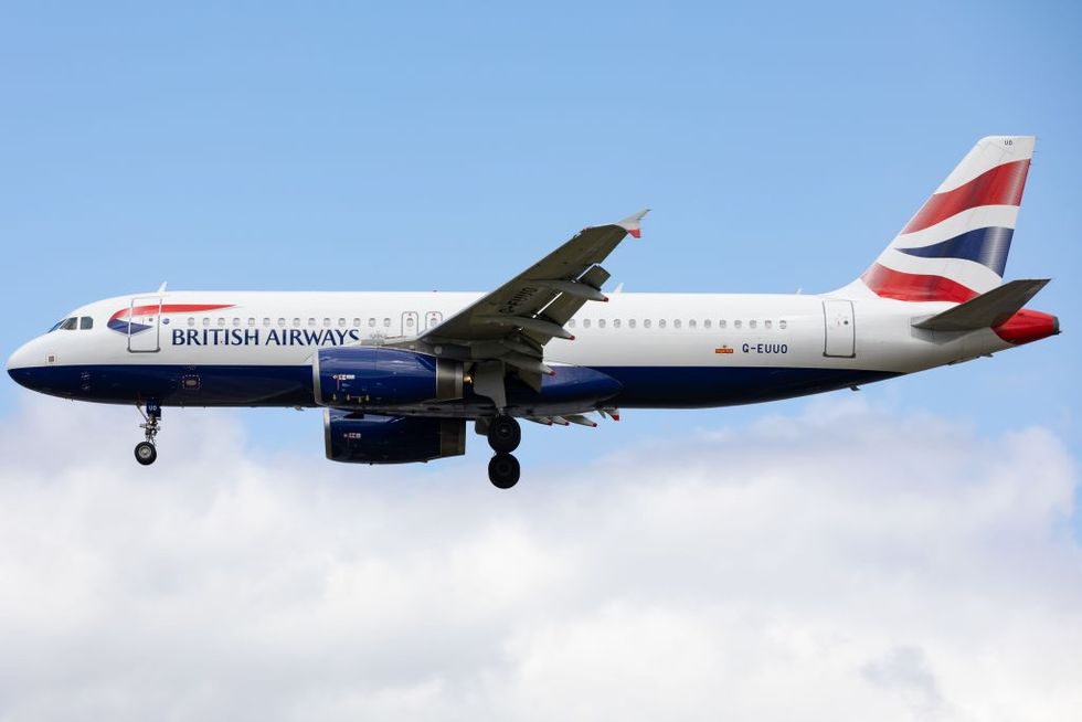 British Airways plane