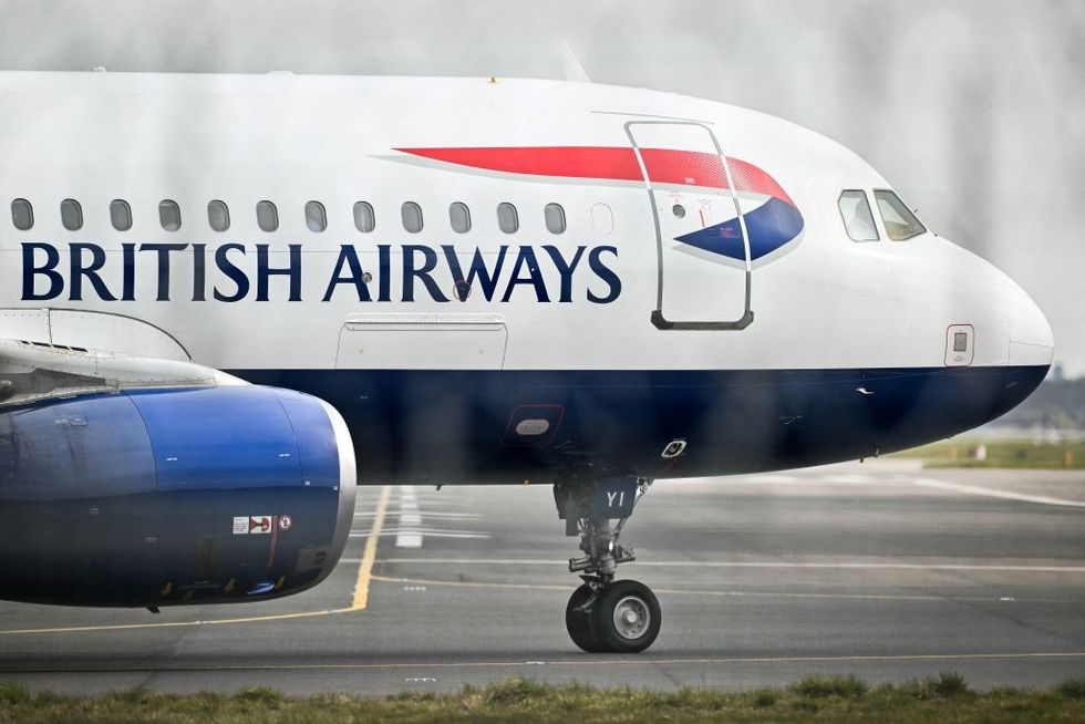 British Airways plane