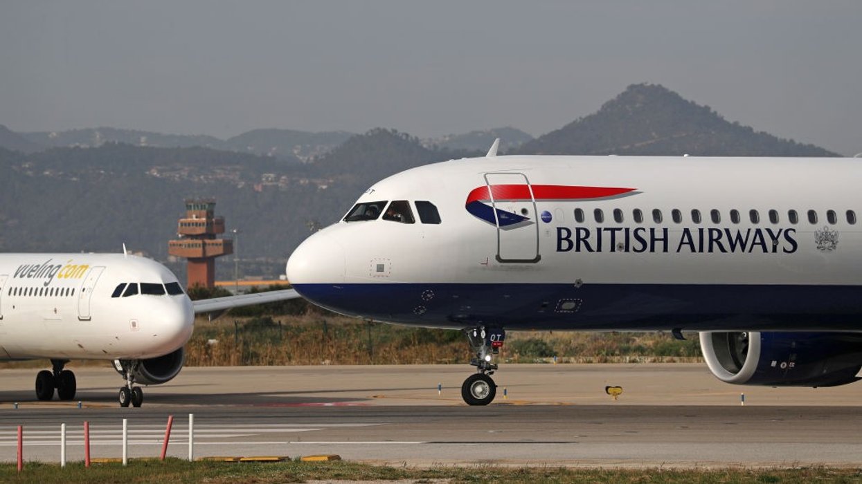 British Airways plane
