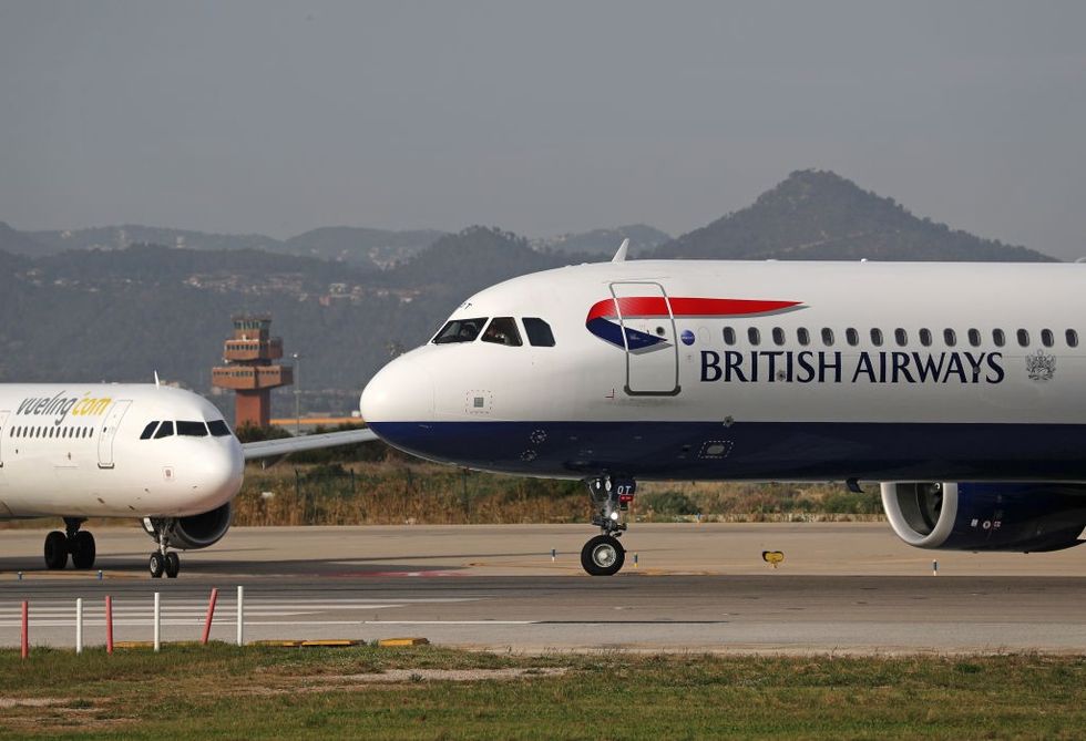 British Airways plane