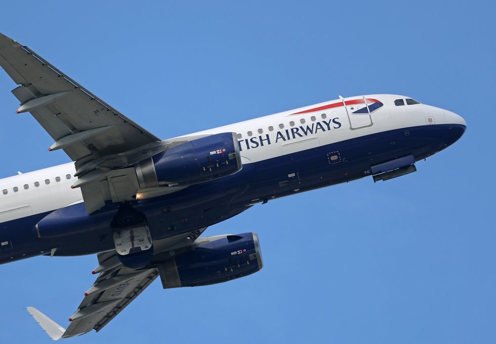 British Airways plane