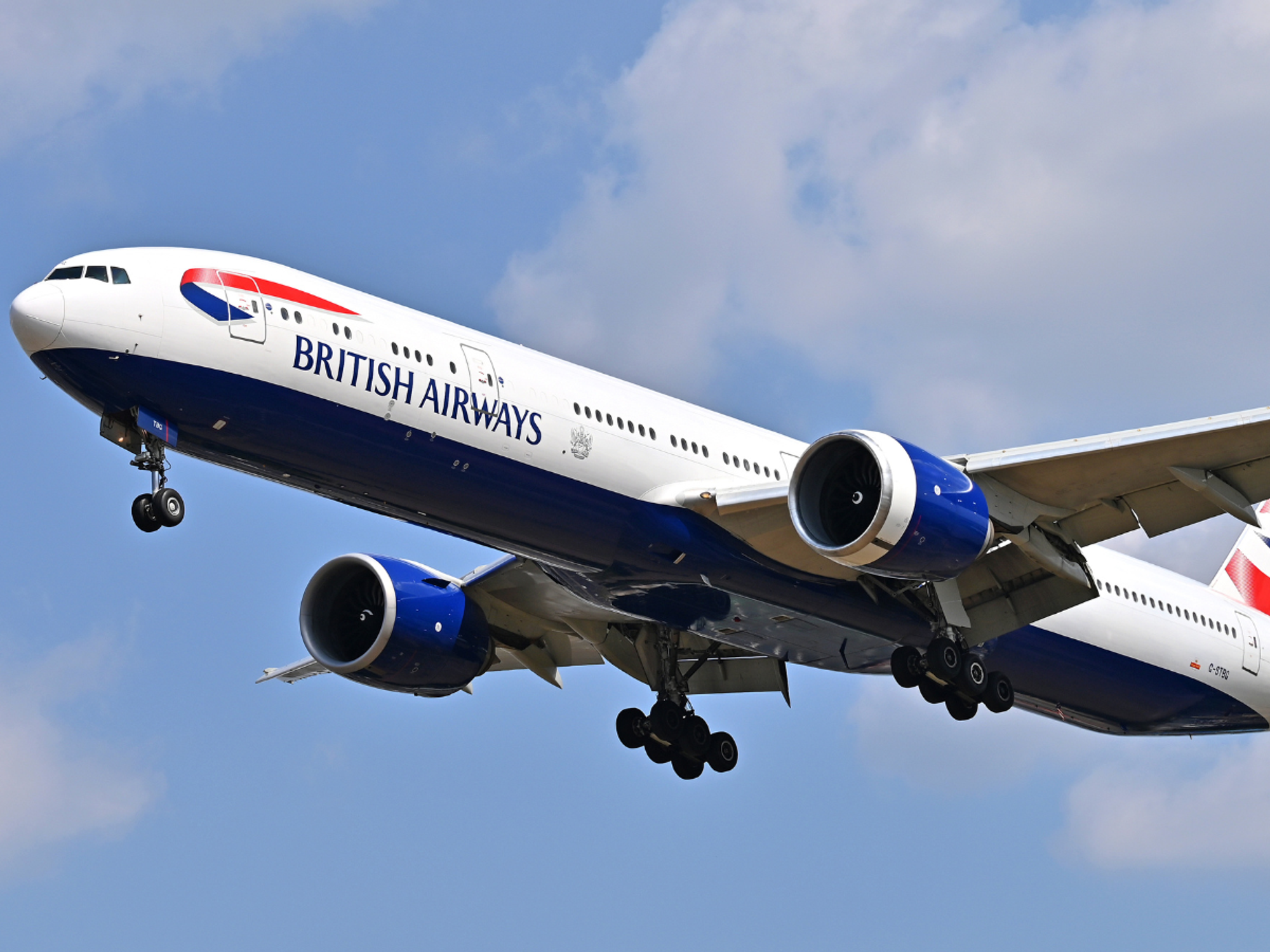 British Airways plane