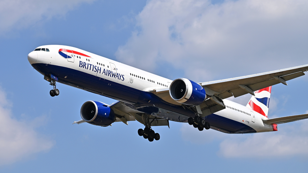 British Airways plane