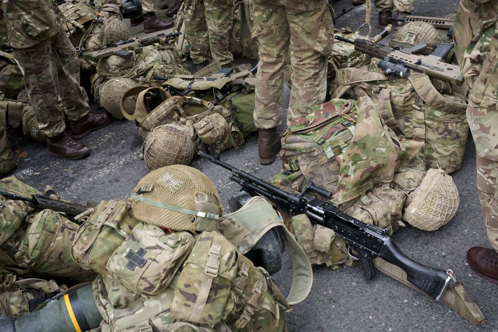 British Army gear