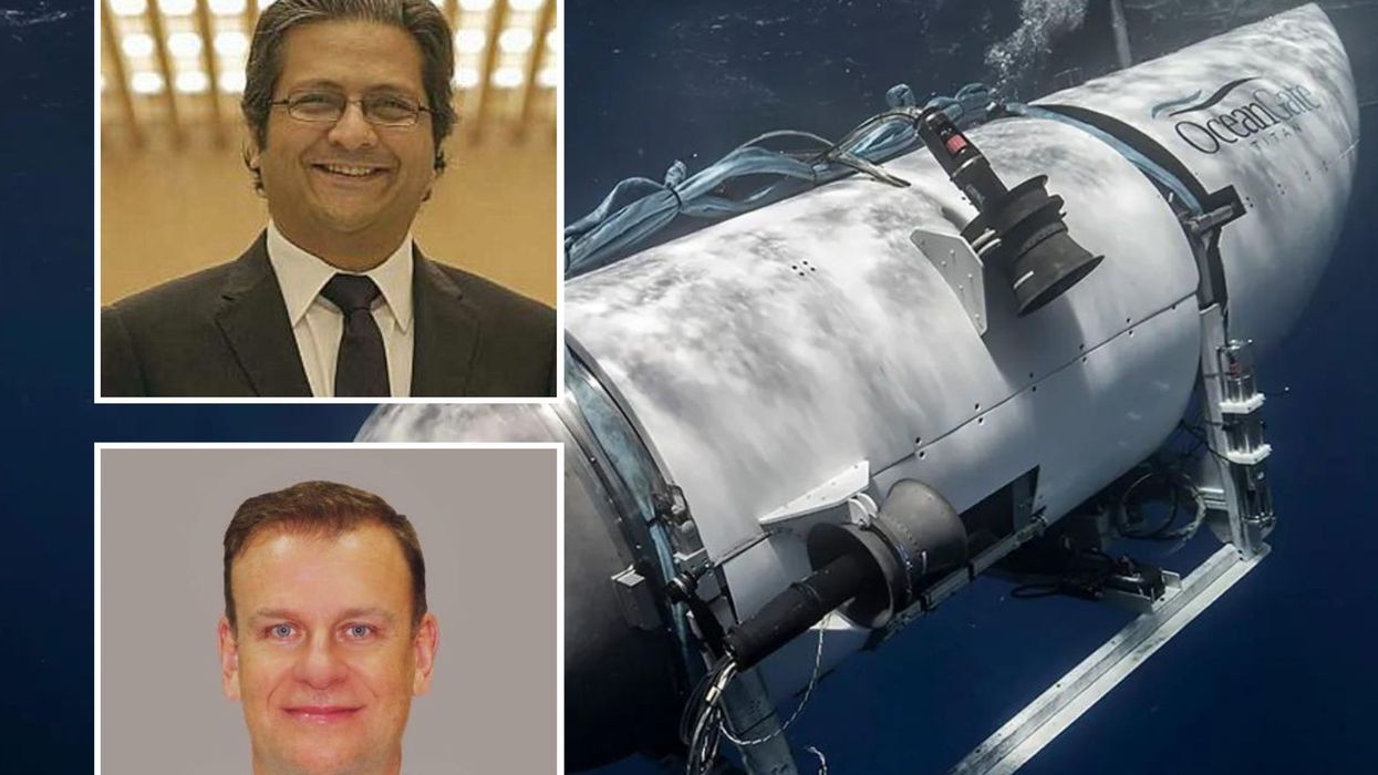 British billionaire Hamish Harding and Shehzada Dawood