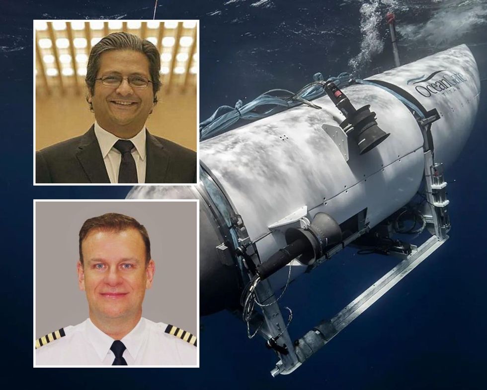 British billionaire Hamish Harding and Shehzada Dawood