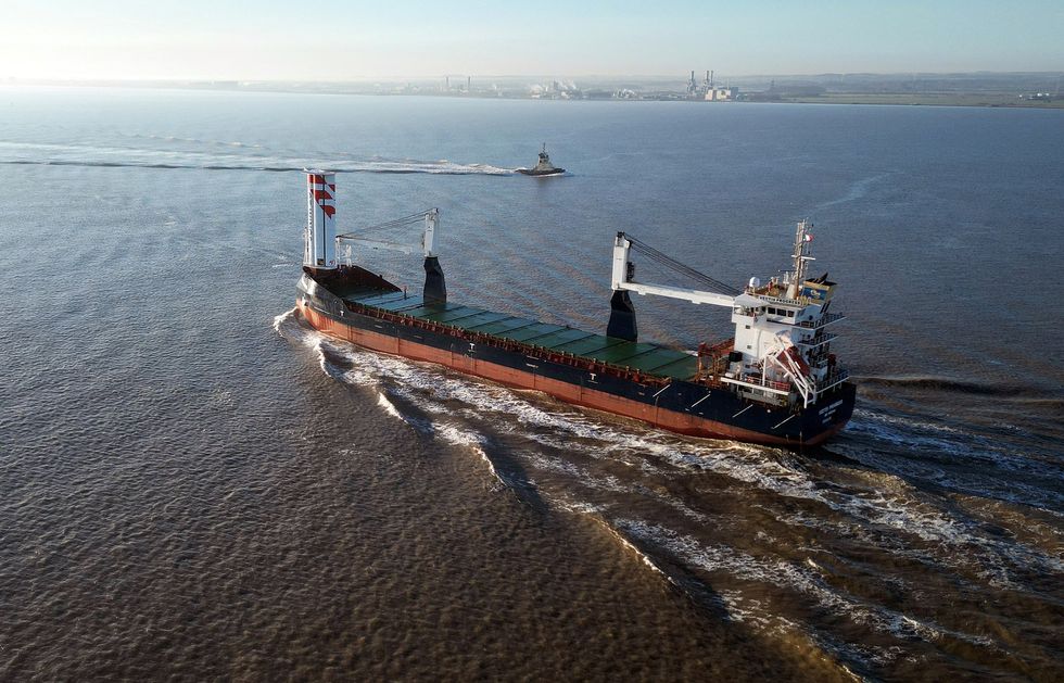 British civillian ship