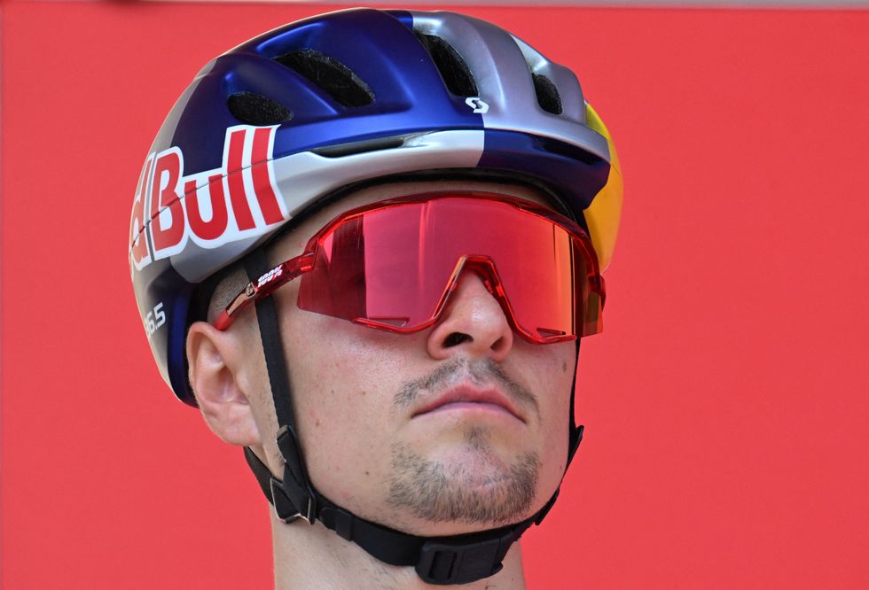 British cyclist Tom Pidcock had been on course to take home the victory before the protests