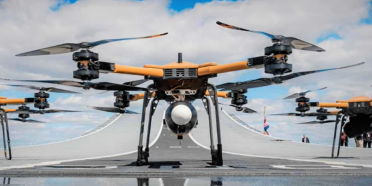 NextImg:British drone fires precision missile for first time in landmark weapons test