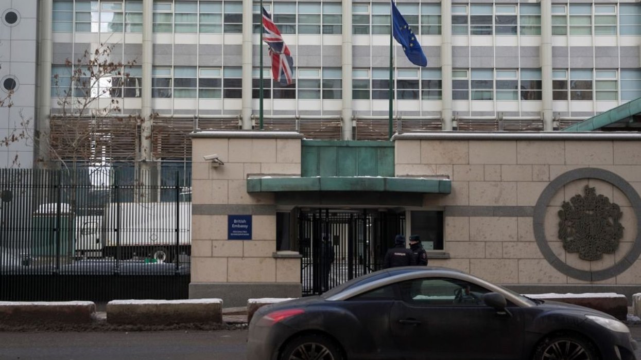 British embassy in Moscow