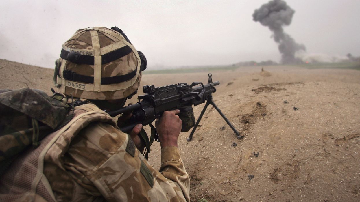 British forces fighting in the Middle East