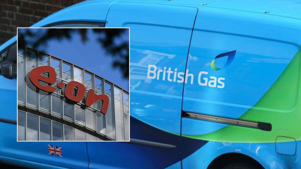 British Gas and E.on logo