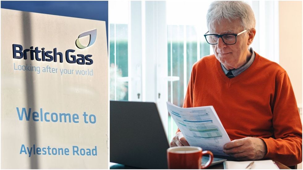 British gas and pensioner
