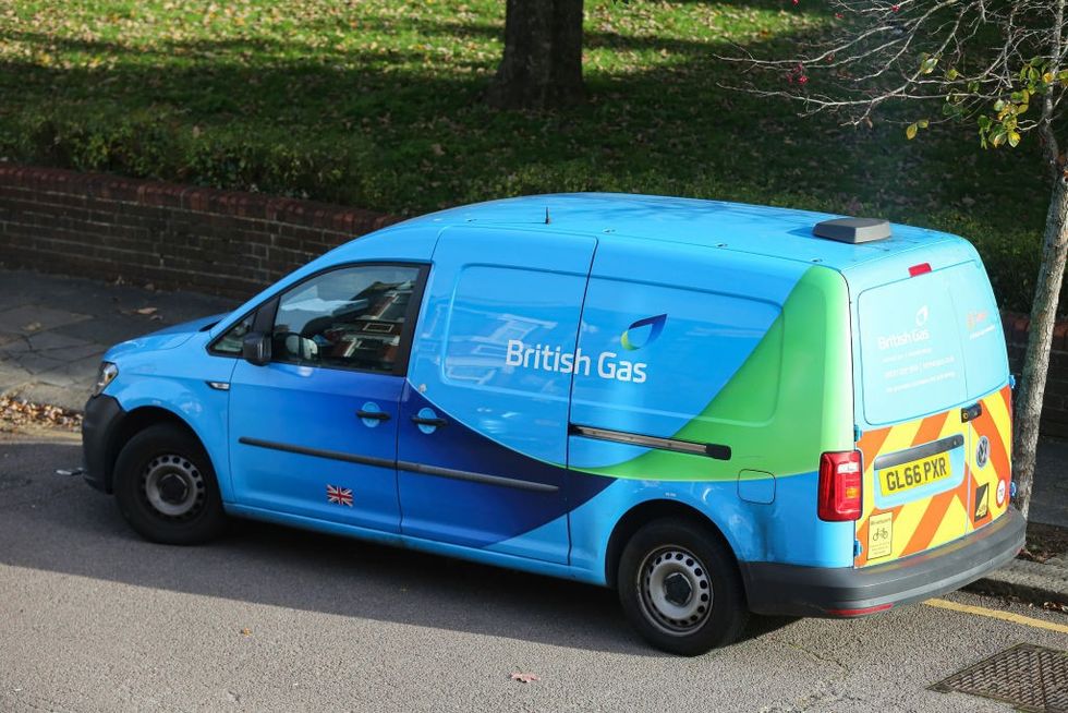 British Gas car