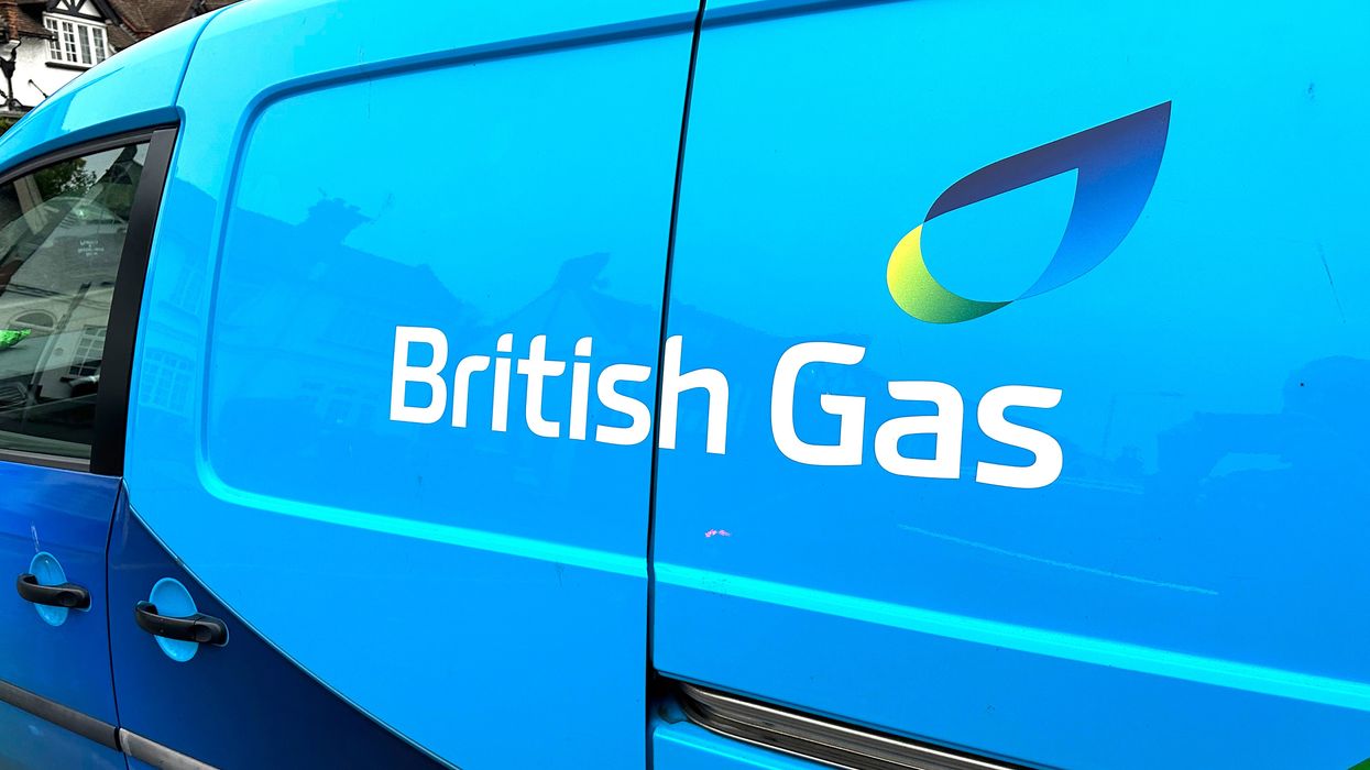 British Gas logo on van
