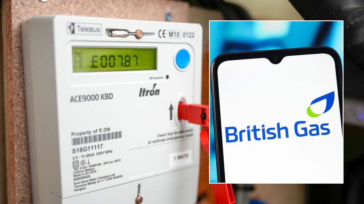 British Gas on phone and prepayment meter