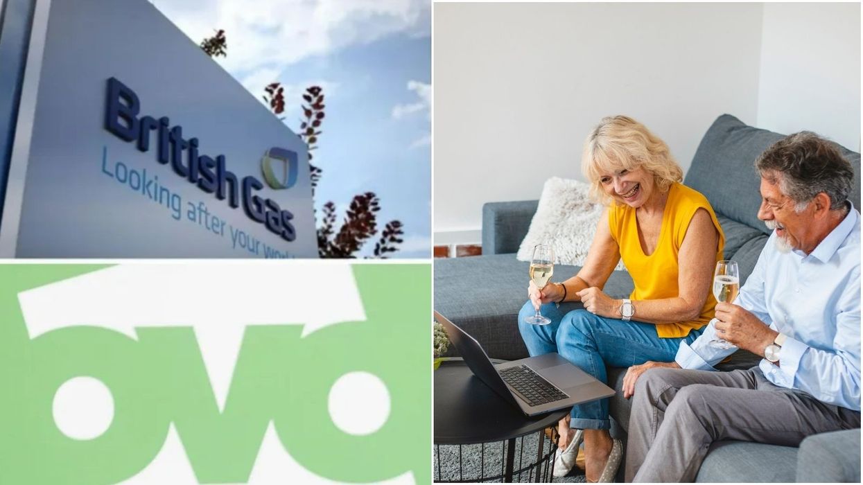 British Gas, Ovo logo/ energy bils