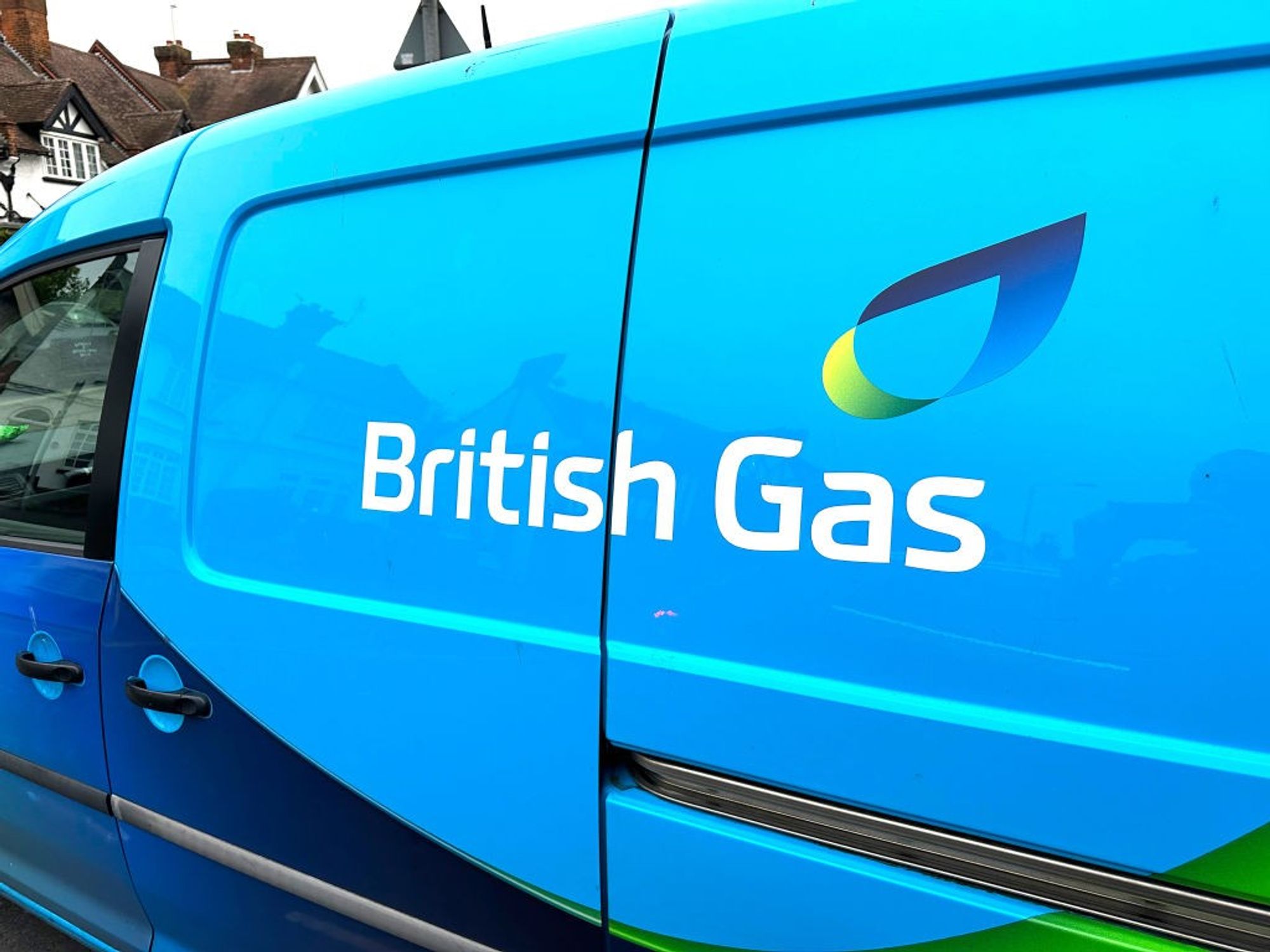 British Gas van