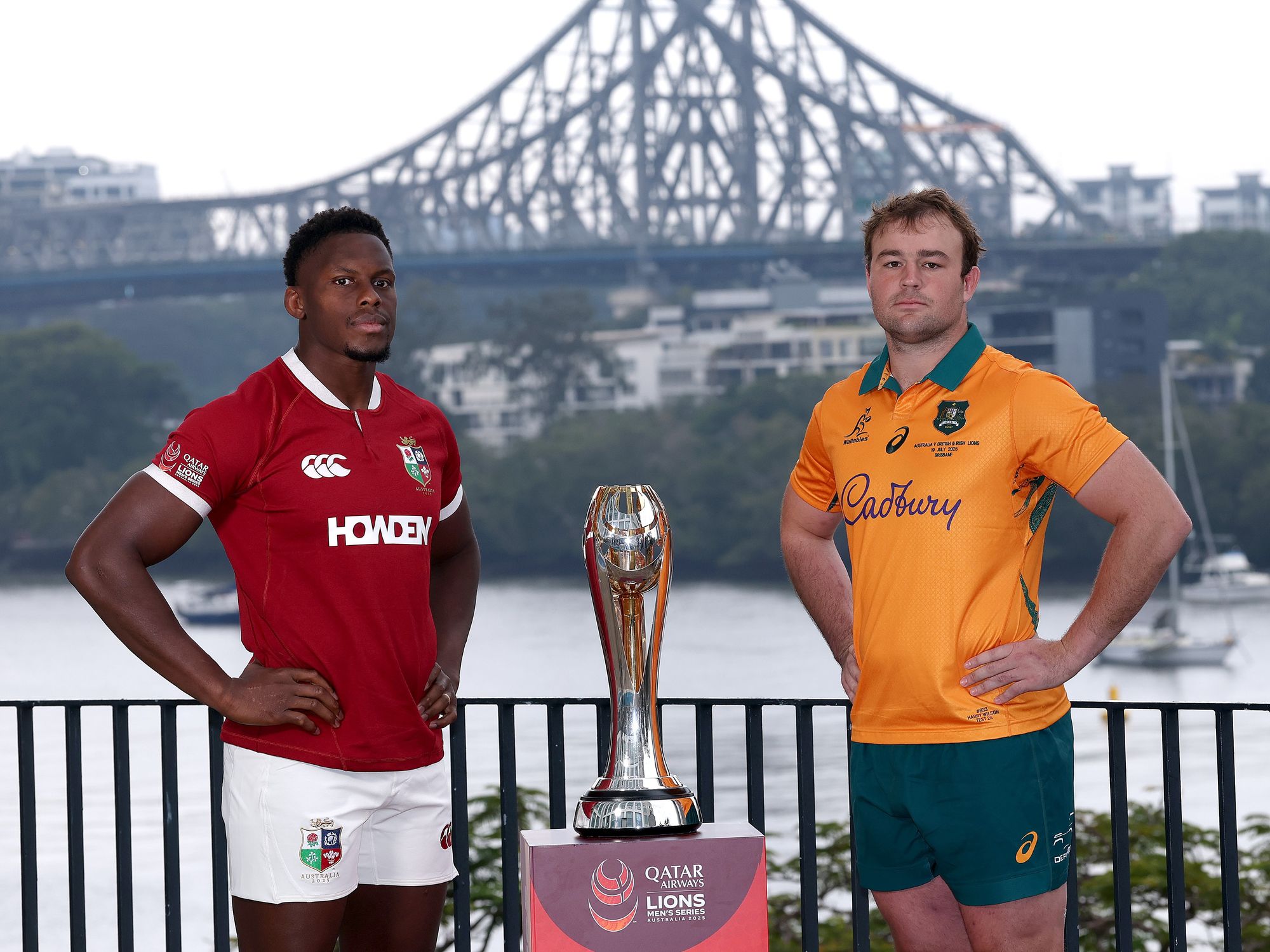 British & Irish Lions captain, Maro Itoje and Australia Wallabies captain, Harry Wilson