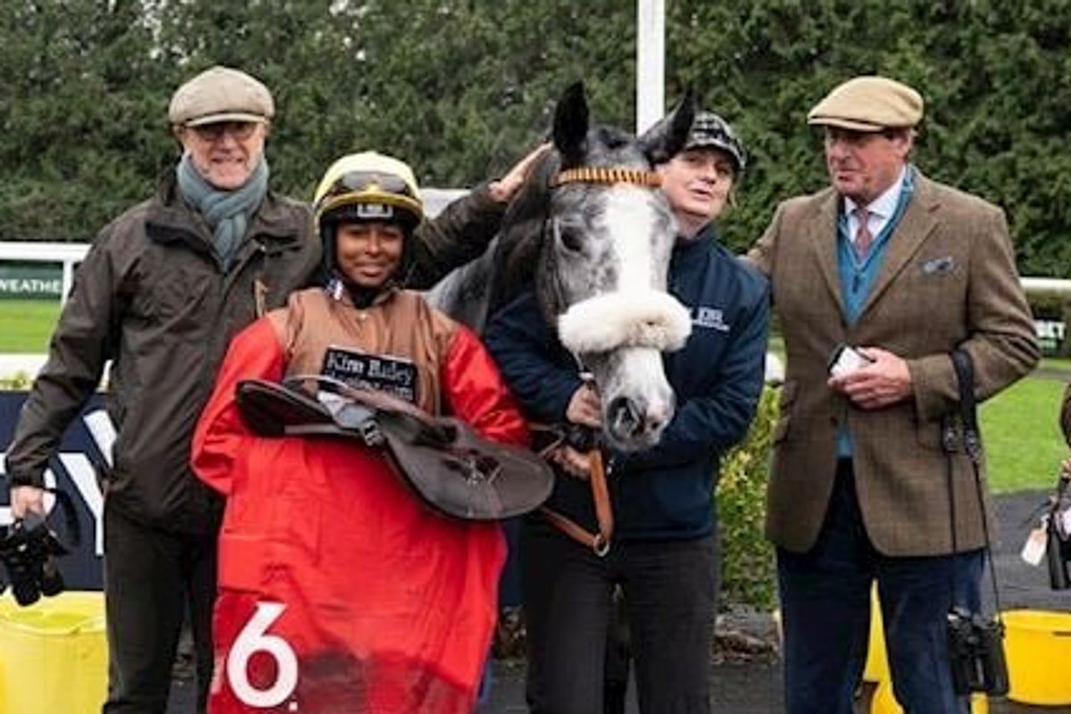 British jockey etches name into horse racing history as first black female winner