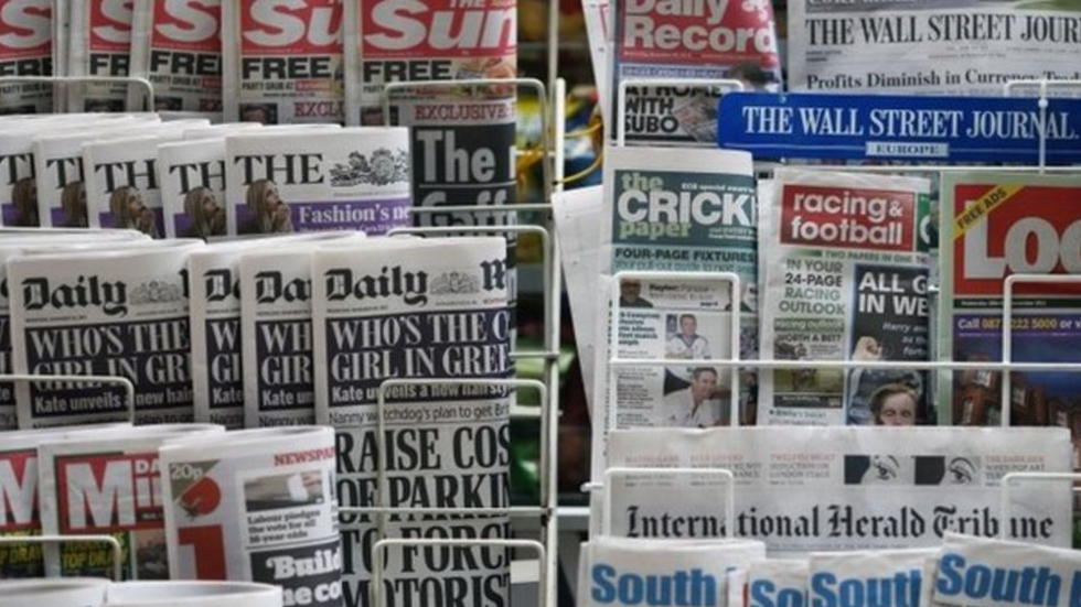 British newspapers