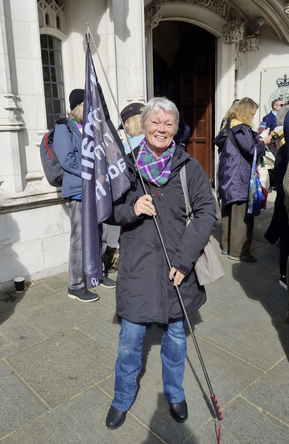 British sailing legend Tracy Edwards has hit back after being targeted by trans activists