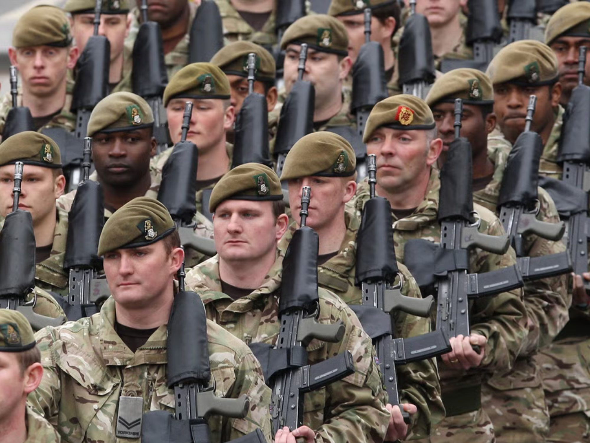 British soldiers