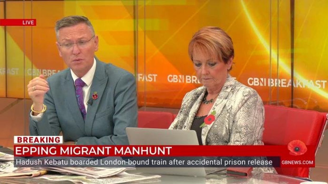Illegal migrant convicted of sexual assault was directed to railway station by prison staff following mistaken release
