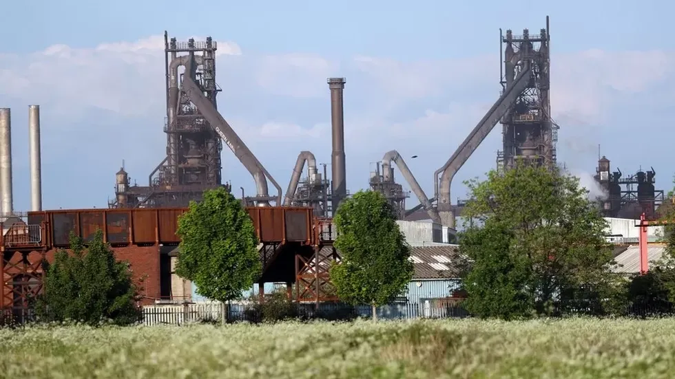 British Steel in Scunthorpe