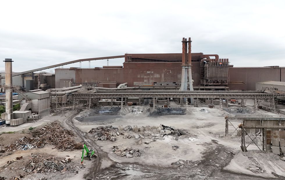 British Steel in Scunthrope