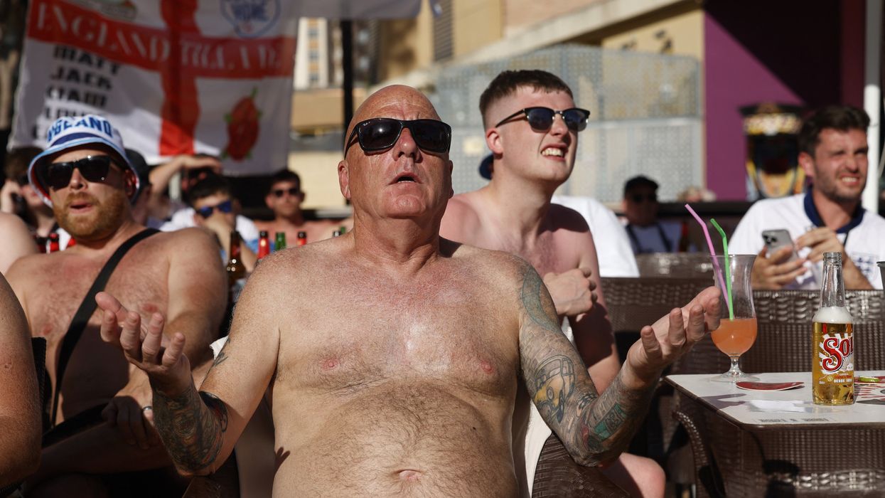 British tourists visit Benidorm
