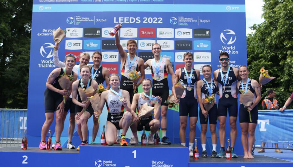 British Triathlon has previously banned trans women from competing in female events