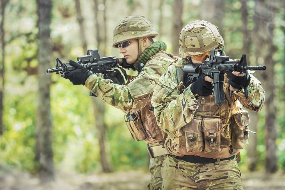 British troops