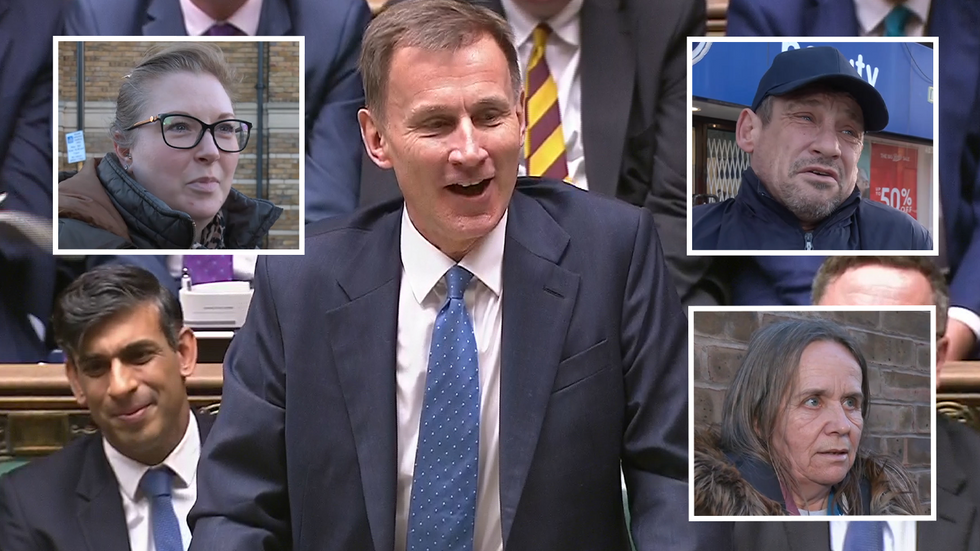 Britons and Jeremy Hunt