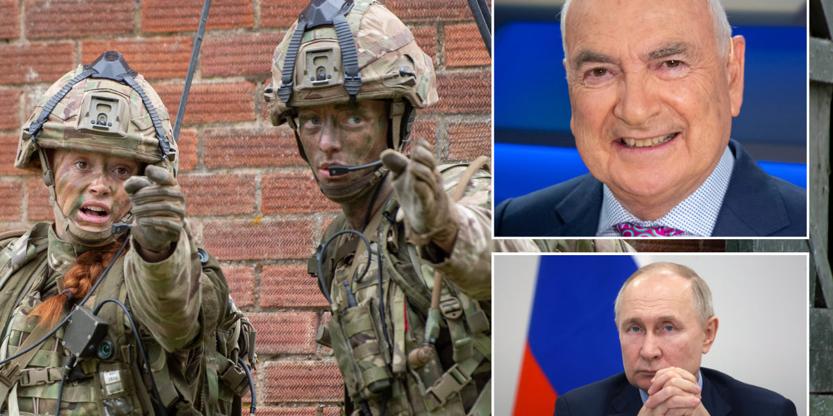 NextImg:Britons must be ready to go to war against Russia 'within six years' unless Putin is defeated, says expert