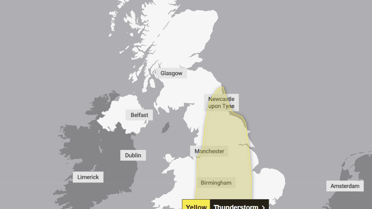 Britons brace for 'disruptive' thunderstorms as 'additional hazards' batter England