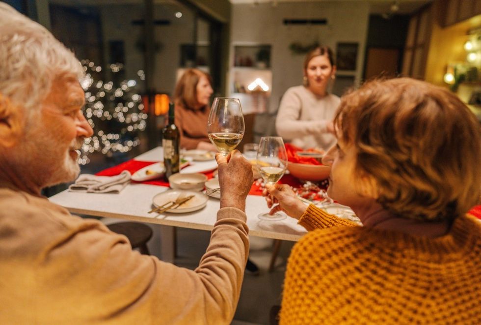 Britons Christmas dinner