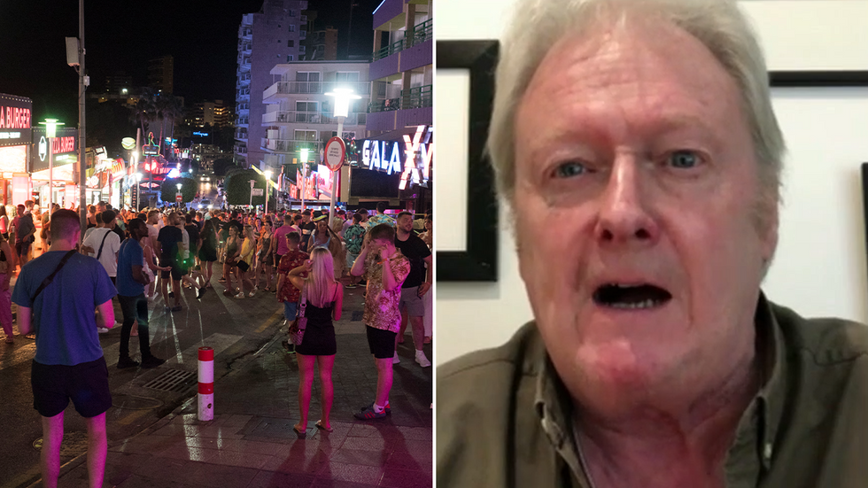 Britons in Mallorca and Charlie Lawson